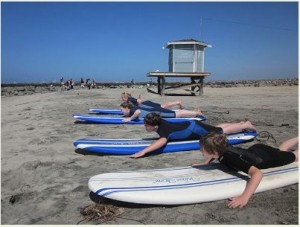 Surf Lessons in Huntington Beach, Ca.